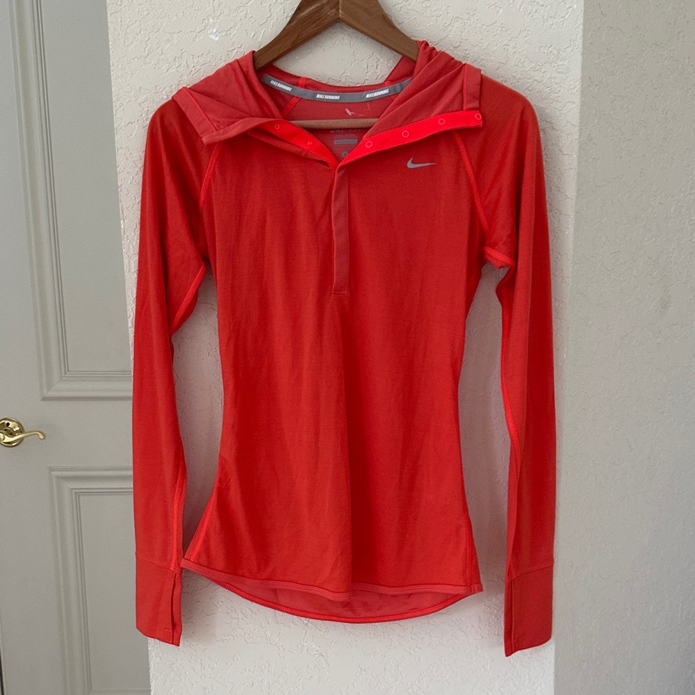 Nike Women's Vibrant Red Hoodie